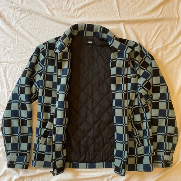 Stussy Brent Polar Fleece - Small - Picture 2 of 8